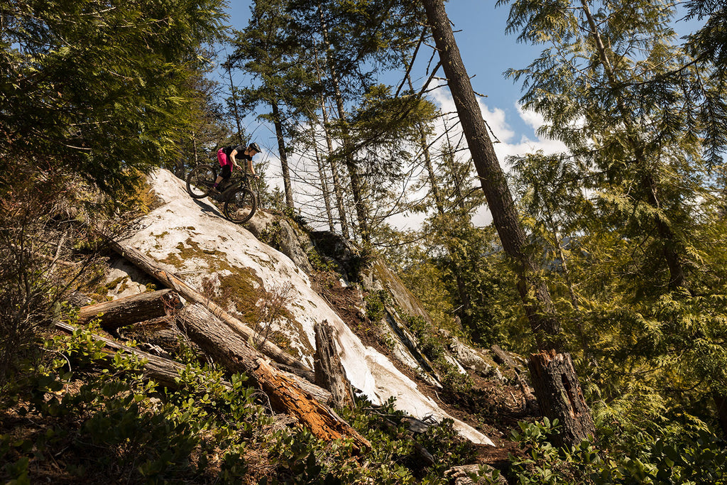 How to Ride a Gnarly Chute on Your Bike