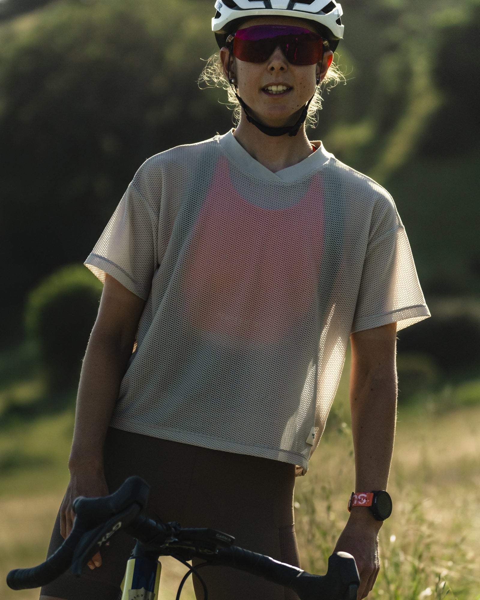 T-shirt court en mesh Backroad